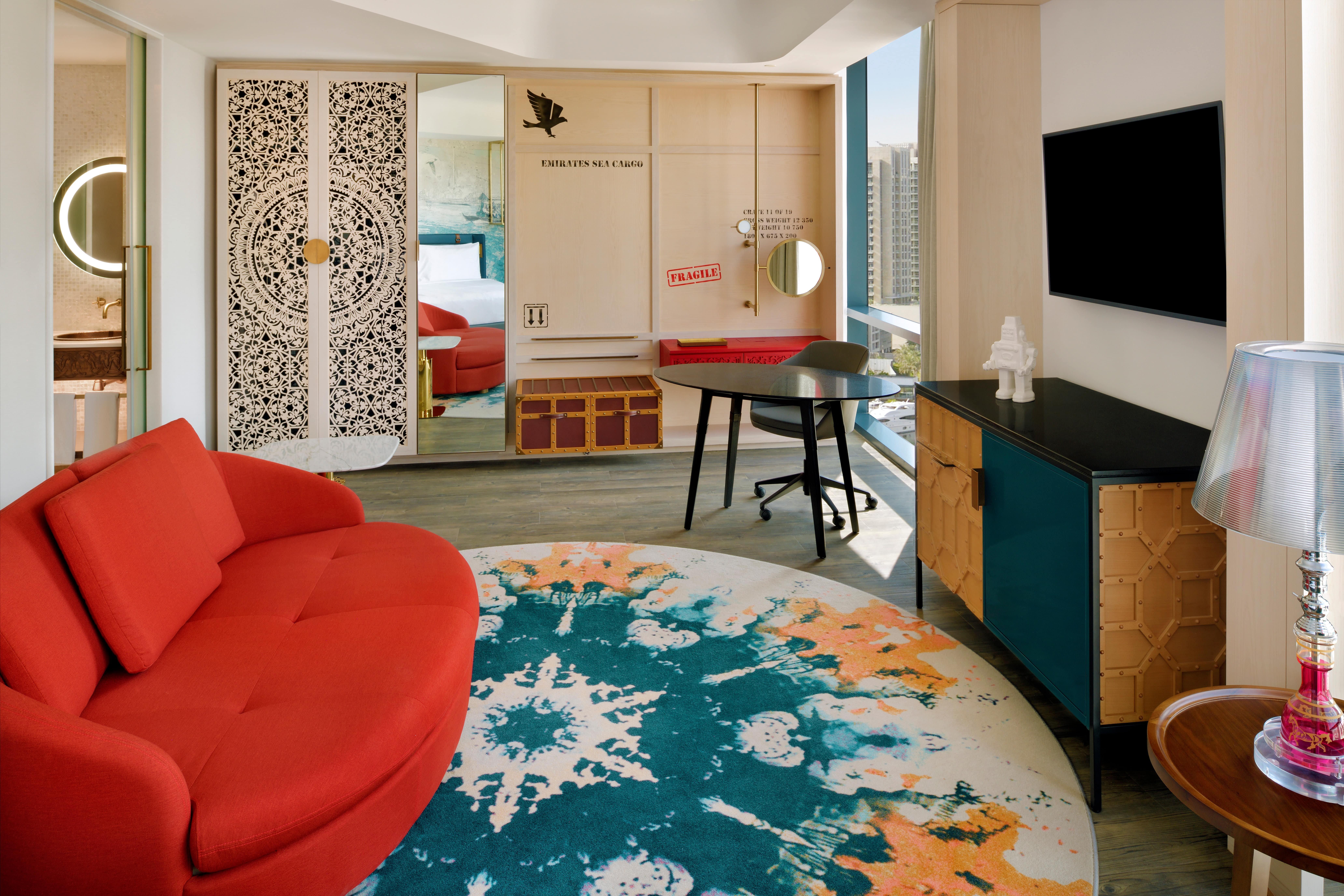 Hotel Indigo Dubai Downtown By Ihg Exteriör bild A suite at the hotel