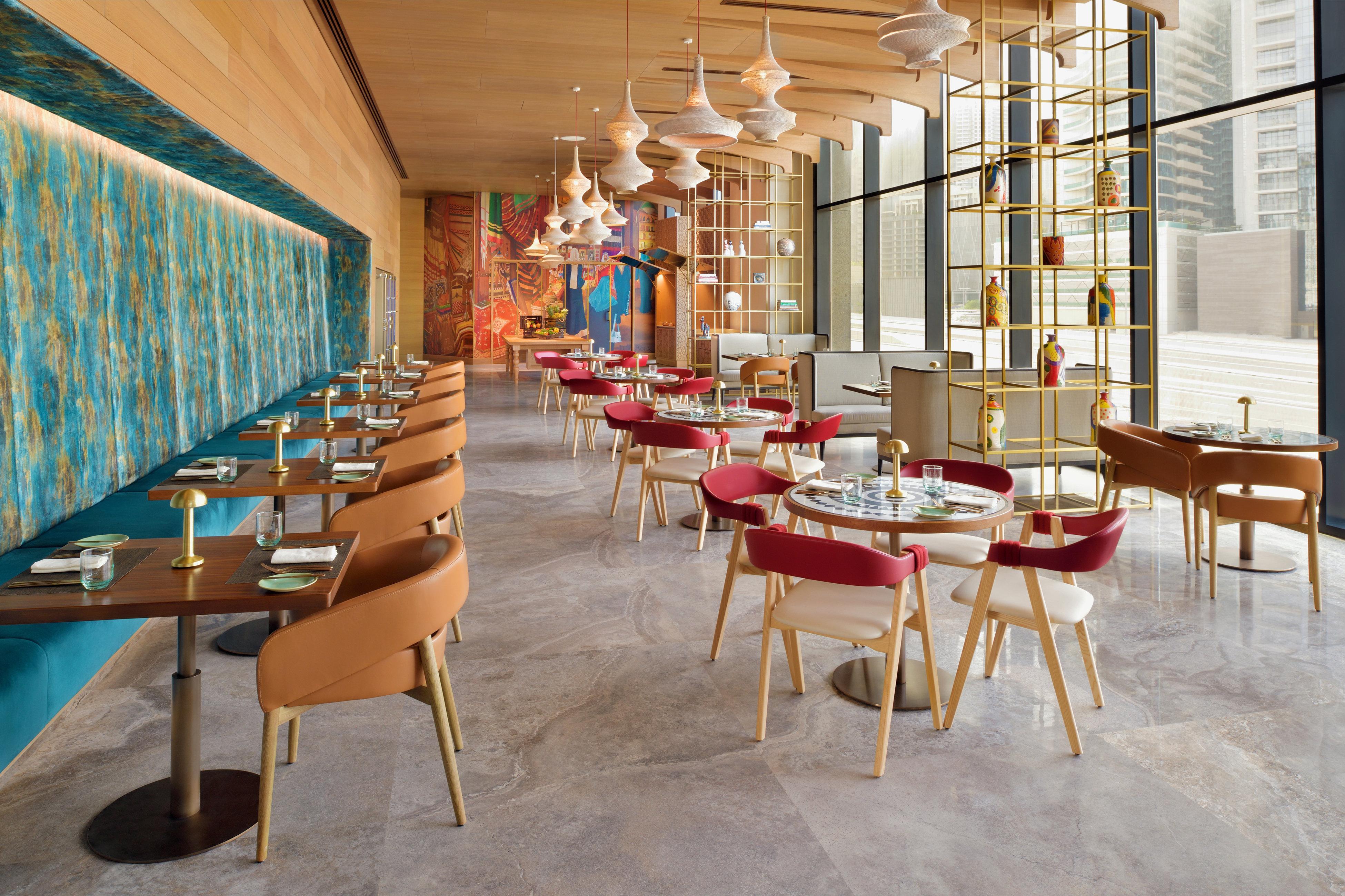 Hotel Indigo Dubai Downtown By Ihg Exteriör bild The interior of the restaurant