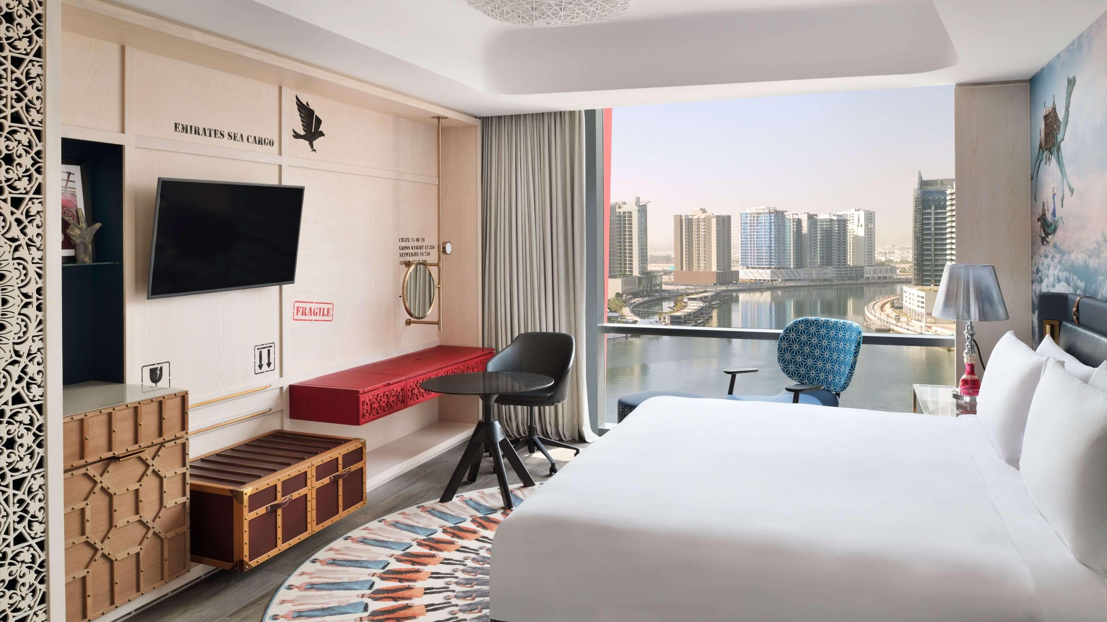 Hotel Indigo Dubai Downtown By Ihg Exteriör bild A room at the hotel