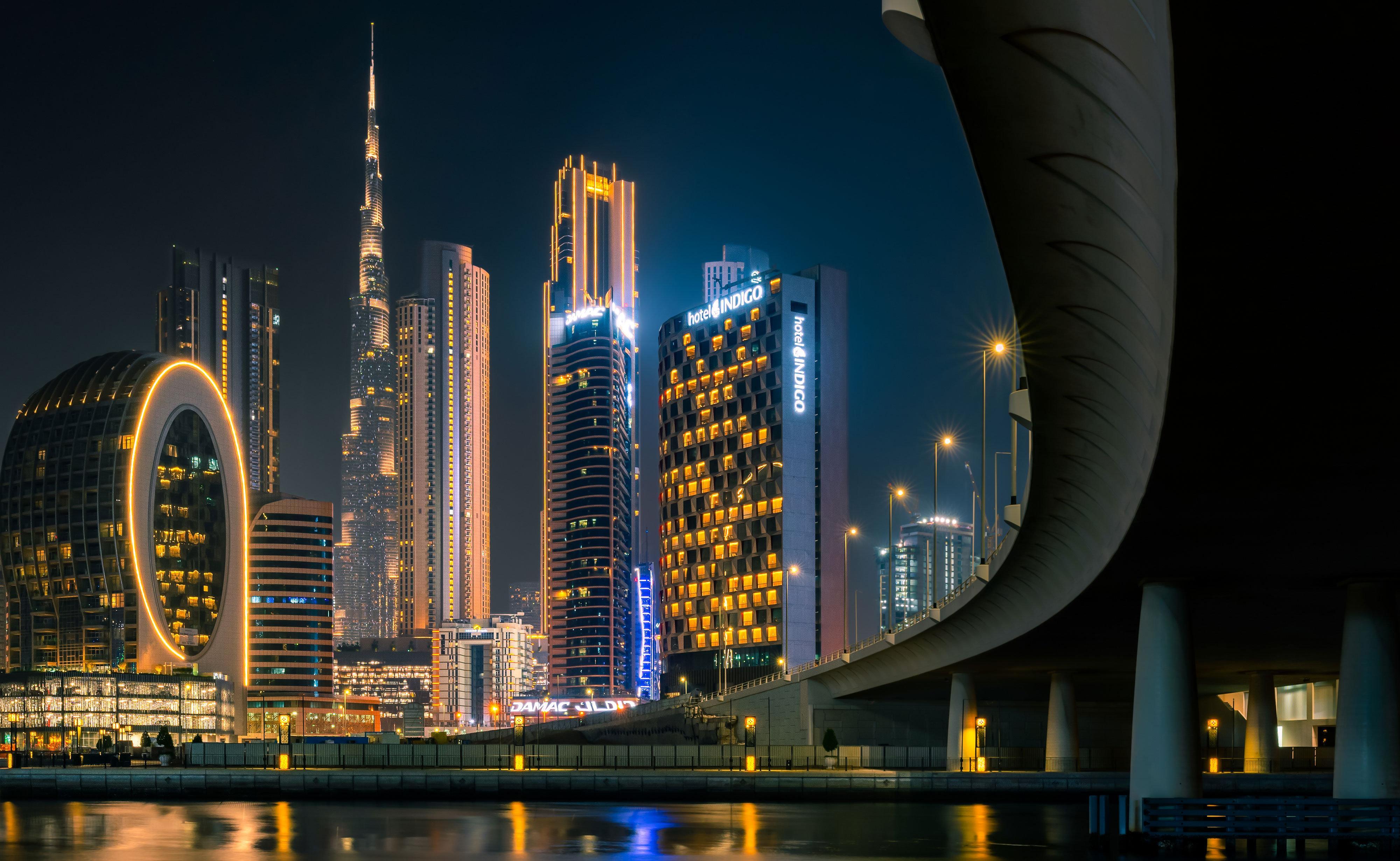 Hotel Indigo Dubai Downtown By Ihg Exteriör bild Dubai